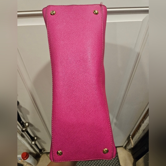 Michael Kors Large Leather Satchel - Picture 5 of 7